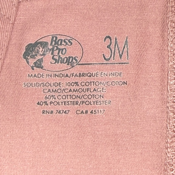 BASS PRO SHOP | NWOT 3M Camo Overall Baby Dress TrueTimber Kanati Fishing Travel - Picture 11 of 13